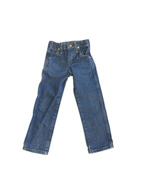 Wrangler Boys Blue Straight-Leg Denim Jeans NWOT Sz 5 slim